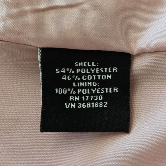 Victoria Beckham Target Pink Blush Floral Jacquard Brocade Shift Dress Fits L/XL - Picture 10 of 12